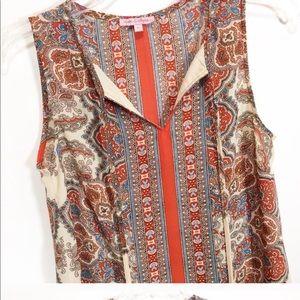 Paisley tunic